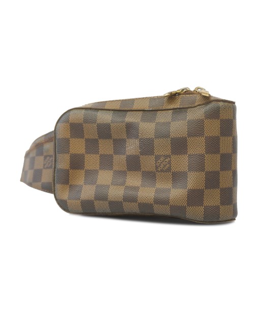 Auth Louis Vuitton Damier Geronimos N51994 MenWomenUnisex Fanny PackSling Bag Véritable concentré