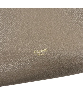 Celine CELINE Bag Women's Shoulder Sangle Bucket Small Leather Greige 189303 prix pour 