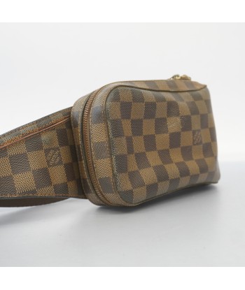 Auth Louis Vuitton Damier Geronimos N51994 MenWomenUnisex Fanny PackSling Bag Véritable concentré