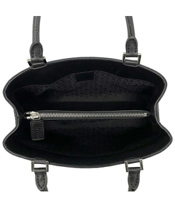 Celine Macadam Ec-14175 Womens CanvasLeather Handbag Black À commander