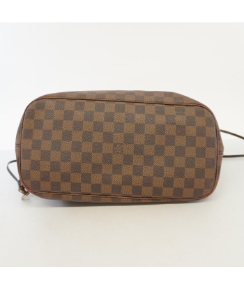 Auth Louis Vuitton Damier Neverfull MM N51105 brillant des détails fins