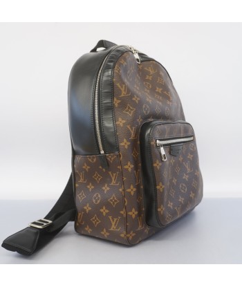 Auth Louis Vuitton Rucksack Monogram Macassar Josh M41530 Unisex en ligne des produits 