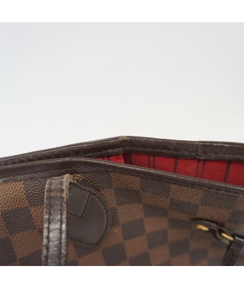 Auth Louis Vuitton Damier Neverfull MM N51105 brillant des détails fins