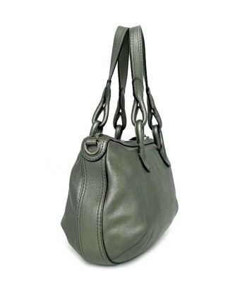 Loewe F-14344 Leather Bag Metallic Green l'achat 