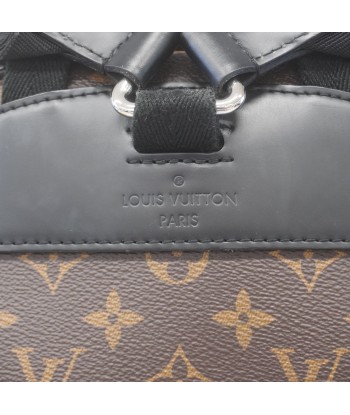 Auth Louis Vuitton Rucksack Monogram Macassar Josh M41530 Unisex en ligne des produits 