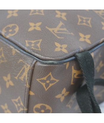 Auth Louis Vuitton Rucksack Monogram Macassar Josh M41530 Unisex en ligne des produits 