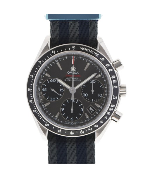 OMEGA Omega Speedmaster Date 323.30.40.40.06.001 Mens SS Watch Automatic Gray / Black Dial le des métaux précieux