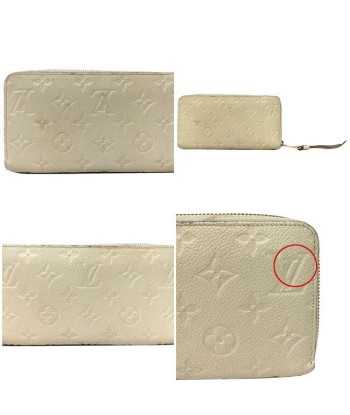 Louis Vuitton Monogram Empreinte Ec-14231 Womens Leather Coin Purse/coin Case CreamMonogramNeige la colonne vertébrale