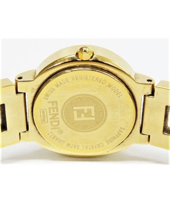 Fendi Quartz Gold Plated Watch votre