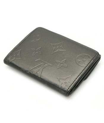 LOUIS VUITTON Monogram Mat Radrow Coin Case Card Purse Noir M65122 Les magasins à Paris