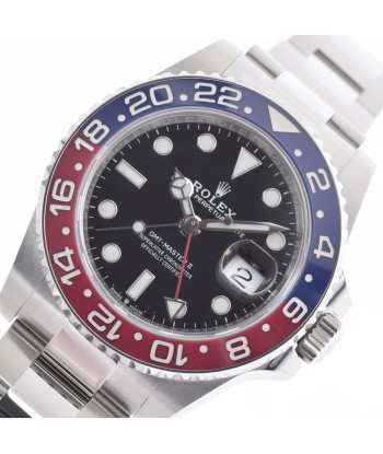 ROLEX GMT-Master 2 blue / red bezel Oyster Breath 126710BLRO Men's SS watch self-winding black dial Toutes les collections ici