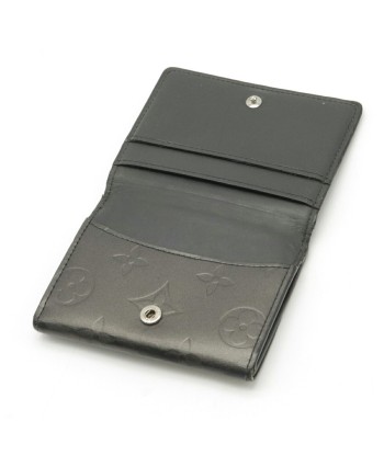 LOUIS VUITTON Monogram Mat Radrow Coin Case Card Purse Noir M65122 Les magasins à Paris