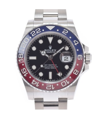 ROLEX GMT-Master 2 blue / red bezel Oyster Breath 126710BLRO Men's SS watch self-winding black dial Toutes les collections ici