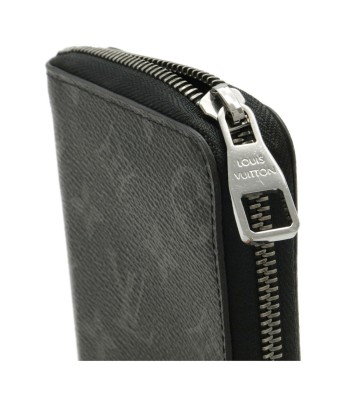 LOUIS VUITTON Monogram Eclipse Zippy Vertical Round Long Wallet Mens M62295 Le MVP de beaucoup