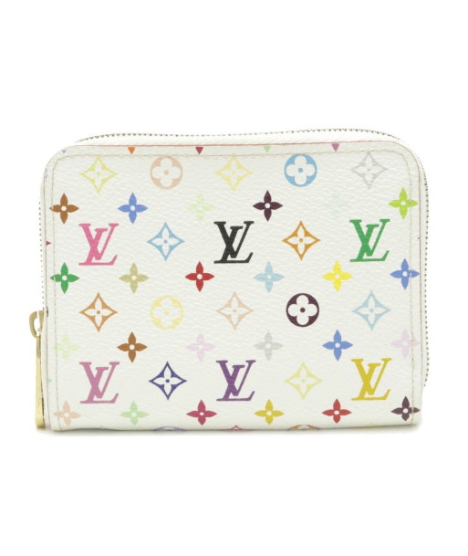 LOUIS VUITTON Multicolor Zippy Coin Purse Bron Rich White Pink M93741 À commander