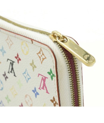 LOUIS VUITTON Multicolor Zippy Coin Purse Bron Rich White Pink M93741 À commander