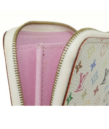 LOUIS VUITTON Multicolor Zippy Coin Purse Bron Rich White Pink M93741 À commander