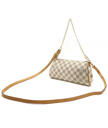 LOUIS VUITTON Louis Vuitton Damier Azur Eva Chain Bag Shoulder N55214 pas cher 