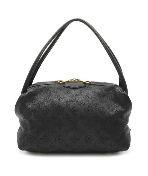 LOUIS VUITTON Monogram Mahina Galatea PM Tote Bag Shoulder Leather Noir Black M93814 pas cheres