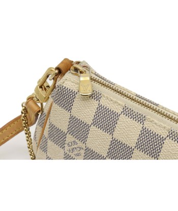 LOUIS VUITTON Louis Vuitton Damier Azur Eva Chain Bag Shoulder N55214 pas cher 