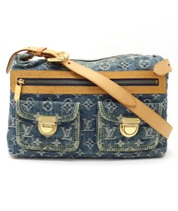 LOUIS VUITTON Monogram Buggy PM Shoulder Bag Long Blue M95049 Découvrez la collection