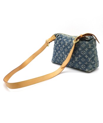 LOUIS VUITTON Monogram Buggy PM Shoulder Bag Long Blue M95049 Découvrez la collection