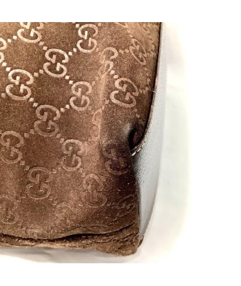 Gucci Suede Tote Bag BrownDark Brown Voir les baskets