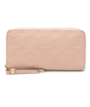 LOUIS VUITTON Monogram Amplant Zippy Round Purse Leather Rose Poodle Pink M64090 acheter