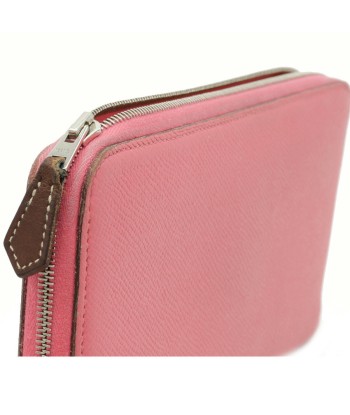 HERMES Hermes Azap Long Silk In Round Wallet Vaux Epson Leather Rose Azare Pink C Engraved commande en ligne