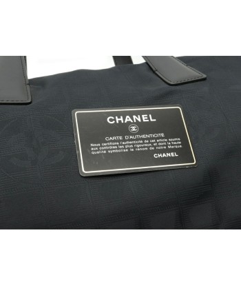 CHANEL Newline Handbag Nylon Jaguar Leather Black A15828 En savoir plus