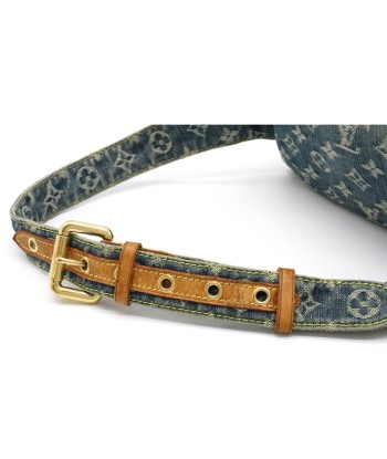 LOUIS VUITTON Monogram Bum Bag Waist Body Shoulder Blue M95347 vous aussi creer 