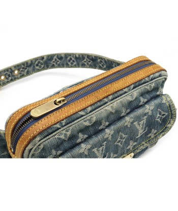 LOUIS VUITTON Monogram Bum Bag Waist Body Shoulder Blue M95347 vous aussi creer 