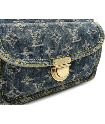 LOUIS VUITTON Monogram Bum Bag Waist Body Shoulder Blue M95347 vous aussi creer 