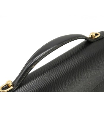 LOUIS VUITTON Epi Monceau Second Bag Handbag Noir Black Shoulder M52122 solde