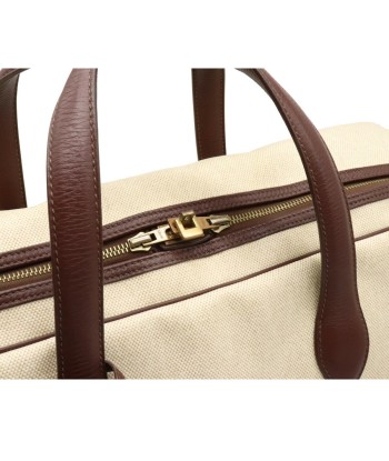 HERMES Hermes Victoria 50 Boston Bag Toile Ash Taurillon Clemence Beige Tail Brown Les êtres humains sont 