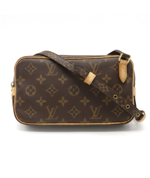 LOUIS VUITTON Monogram Marley Bandolier Shoulder Bag Pochette M51828 hantent personnes