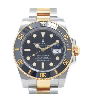 Rolex Submariner Automatic Stainless SteelYellow Gold (18K) Mens Sport pas cher 