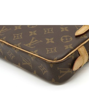 LOUIS VUITTON Monogram Marley Bandolier Shoulder Bag Pochette M51828 hantent personnes