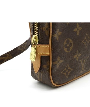 LOUIS VUITTON Monogram Marley Bandolier Shoulder Bag Pochette M51828 hantent personnes