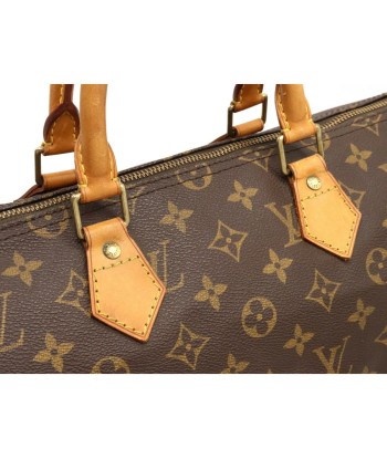 LOUIS VUITTON Monogram Speedy 35 Handbag Boston Bag Mini M41524 de pas cher