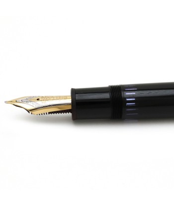 MONTBLANC Montblanc Meisterstck Fountain Pen Nib K18 Black Gold Color Tail Plug Rotating Ink Type No suggérées chez