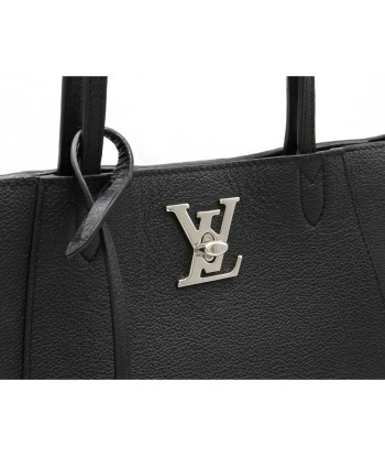 LOUIS VUITTON Louis Vuitton Rock Me Cover Tote Bag Shoulder Twist Lock Leather Noir Black M42291 pas cheres