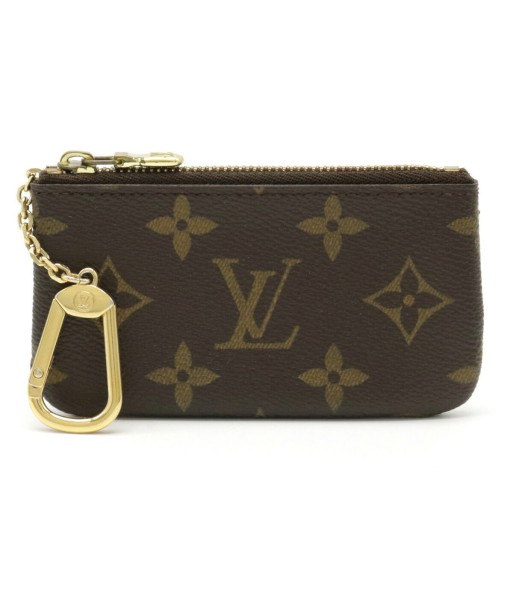 LOUIS VUITTON Monogram Pochette Cle Coin Case Purse with Key Hook M62650 la chaussure