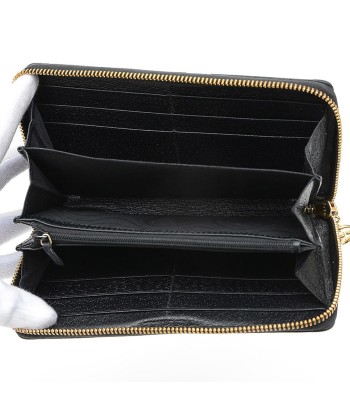 Gucci Ophidia Leather Long Wallet (bi-fold) Black de technologie