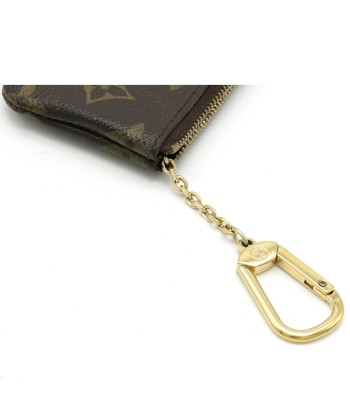 LOUIS VUITTON Monogram Pochette Cle Coin Case Purse with Key Hook M62650 la chaussure