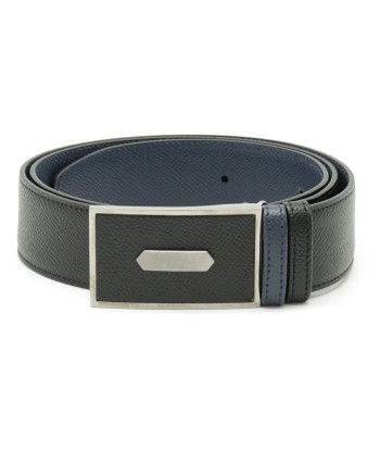 dunhill belt reversible leather black navy blue for men  93 DUBPS7052 Faites des économies