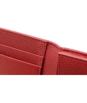 Yves Saint Laurent SAINT LAURENT PARIS Saint Laurent Paris YSL Yves Card Case Business Holder Pass Leather Red 468994 sur le site 