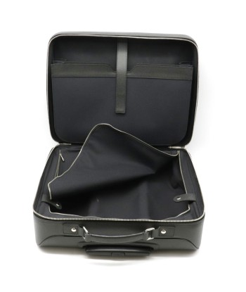 LOUIS VUITTON Louis Vuitton Taiga Pilot Case Carry Bag Trolley Aldwards Black M23205 solde