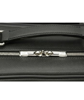 LOUIS VUITTON Louis Vuitton Taiga Pilot Case Carry Bag Trolley Aldwards Black M23205 solde