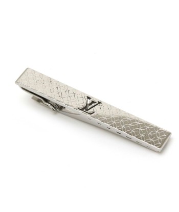 LOUIS VUITTON Louis Vuitton Pans Cravat Champs Elysees Necktie Pin Tie Bar Clip Steel Silver M65042 rembourrage situé sous